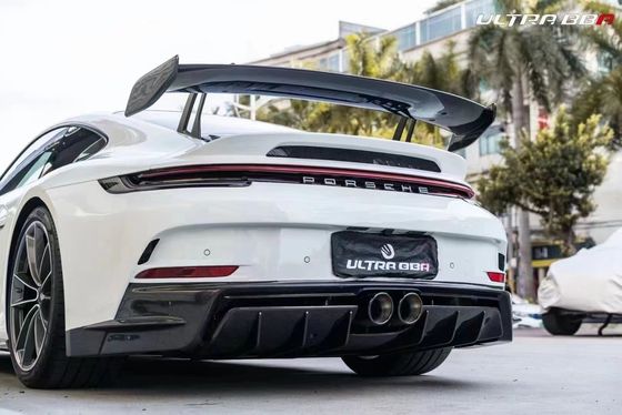Spoiler Serat Karbon untuk Porsche 911 992 Bahan Serat Karbon 911 992 Upgraded GT3 Style Spoiler Belakang