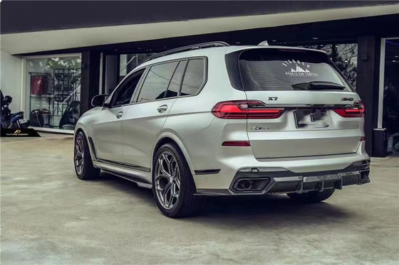 Auto Parts for BMW X7 Carbon Fiber Body Kit X7 Upgraded FD-style Carbon Fiber Front Shovel Diffuser Spoiler Top Wing Body Kit