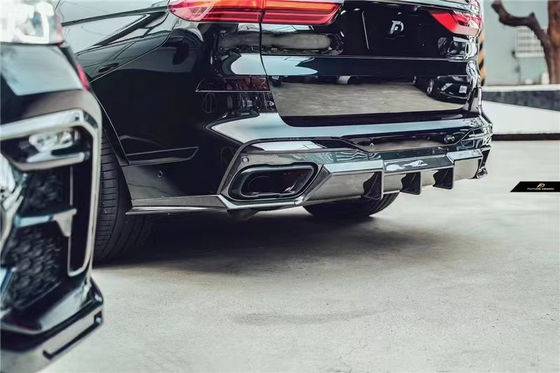 Auto Parts for BMW X7 Carbon Fiber Body Kit X7 Upgraded FD-style Carbon Fiber Front Shovel Diffuser Spoiler Top Wing Body Kit