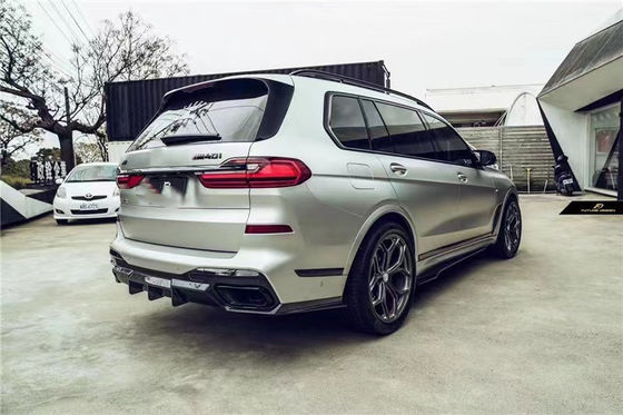 Auto Parts for BMW X7 Carbon Fiber Body Kit X7 Upgraded FD-style Carbon Fiber Front Shovel Diffuser Spoiler Top Wing Body Kit
