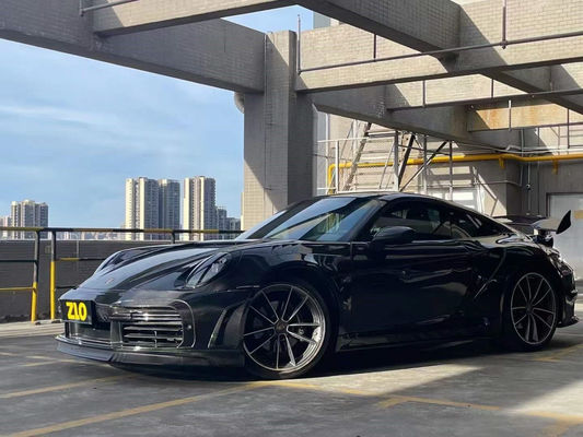 Untuk Porsche 911 992 Body Kit 911 992 Upgraded TopCar Style Bagian depan dan belakang Bumper Spoiler Body Kit