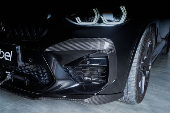 Produk Baru Kit Karoseri Serat Karbon untuk BMW X3M X4M F97 F98 X3M X4M Serat Karbon Bagian Depan Sekop Diffuser Spoiler