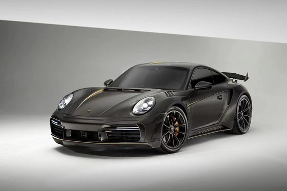 Auto Parts for Porsche 911 992 Body Kit Bahan Serat Karbon Kering 911 992 Upgraded TOPCAR Style Body Kit Spoiler