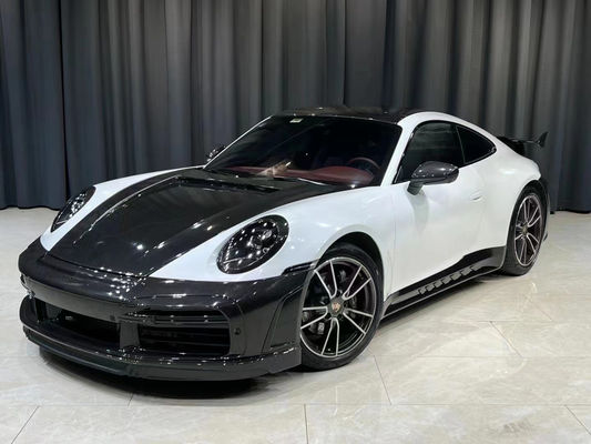 Auto Parts for Porsche 911 992 Body Kit Bahan Serat Karbon Kering 911 992 Upgraded TOPCAR Style Body Kit Spoiler
