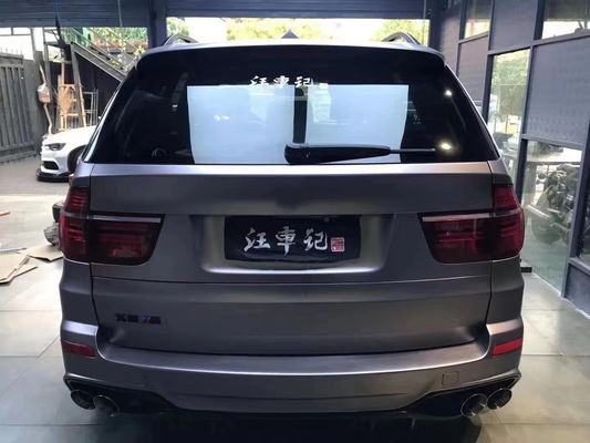 Untuk BMW E70 E71 X5 Body Kit FPR Material X5 E70 E71 Upgrade PD Style Bagian depan dan belakang Bumper Wide Bodyki