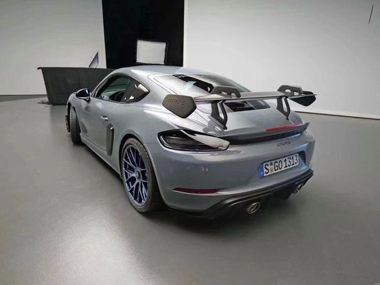 Bagian mobil untuk Porsche 718 981 987 Spoiler Serat Karbon 718 981 987 Upgrade GT4RS Style Tail Spoiler
