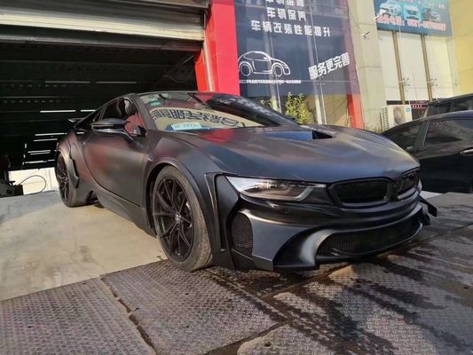 Untuk BMW I8 Carbon Fiber Body Kit I8 Upgrade Energy-style Front dan Rear Bumper Spoiler Widebody Kit