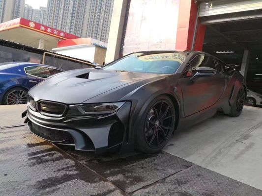 Untuk BMW I8 Carbon Fiber Body Kit I8 Upgrade Energy-style Front dan Rear Bumper Spoiler Widebody Kit