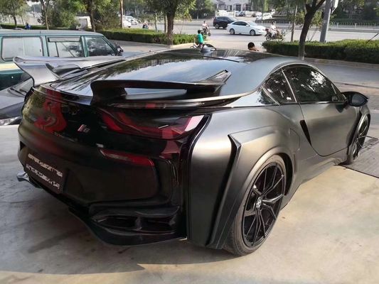 Untuk BMW I8 Carbon Fiber Body Kit I8 Upgrade Energy-style Front dan Rear Bumper Spoiler Widebody Kit