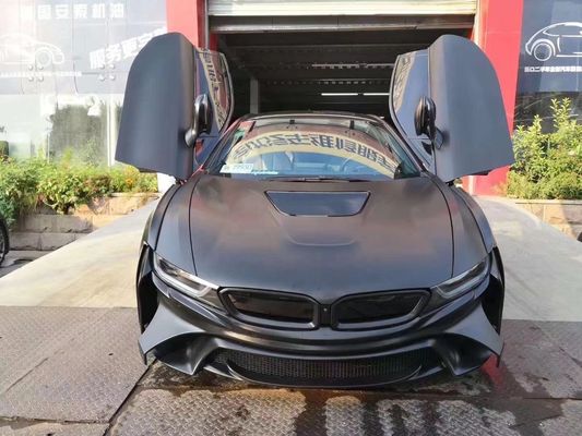Untuk BMW I8 Carbon Fiber Body Kit I8 Upgrade Energy-style Front dan Rear Bumper Spoiler Widebody Kit