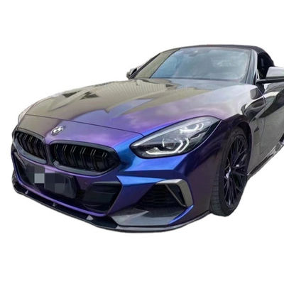 Kit bodi serat karbon untuk BMW Z4 G29 Z4 G29 Upgraded TRD Style Front Shovel Diffuser Spoiler Body Kit