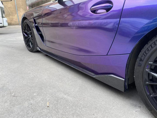 Kit bodi serat karbon untuk BMW Z4 G29 Z4 G29 Upgraded TRD Style Front Shovel Diffuser Spoiler Body Kit