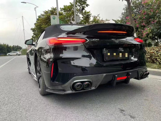 Kit bodi serat karbon untuk BMW Z4 G29 Z4 G29 Upgraded TRD Style Front Shovel Diffuser Spoiler Body Kit