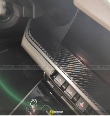 Bagian Otomotif untuk Porsche 911 992 Interior Serat Karbon 911 992 Panel Pusat Serat Karbon Pintu Papan Interior