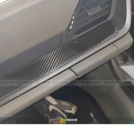 Bagian Otomotif untuk Porsche 911 992 Interior Serat Karbon 911 992 Panel Pusat Serat Karbon Pintu Papan Interior
