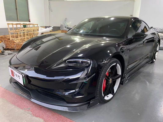 Auto Parts for Porsche Taycan Carbon Fiber Body Kit TAYCAN Upgrade REVOZPORT Gaya Bagian Depan Sekop Diffuser Spoiler Body Kit