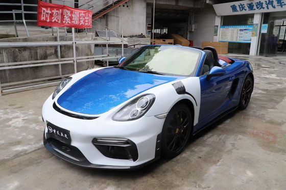 Auto Parts for Porsche 981Boxster Cayman Body Kit 981Boxster Cayman Upgraded GT4-style Front dan Rear Bumper Body Kit