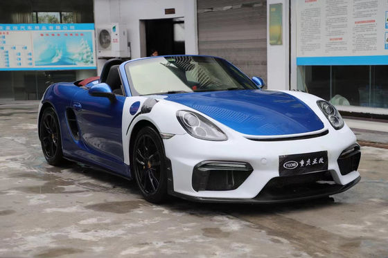 Auto Parts for Porsche 981Boxster Cayman Body Kit 981Boxster Cayman Upgraded GT4-style Front dan Rear Bumper Body Kit
