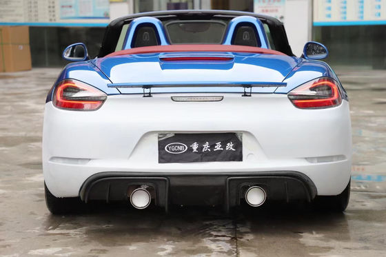 Auto Parts for Porsche 981Boxster Cayman Body Kit 981Boxster Cayman Upgraded GT4-style Front dan Rear Bumper Body Kit