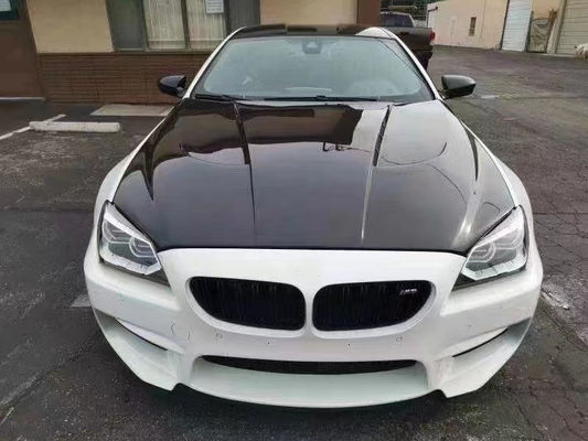 Untuk BMW F06 F12 F13 M6 Tutup Serat Karbon Bahan Serat Karbon F06 F12 F13 M6 Hood Serat Karbon