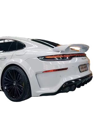 Auto Parts for Porsche Palamela 971 Spoiler Palamela 971 Diperbarui dengan Spoiler Serat Karbon Gaya Techart