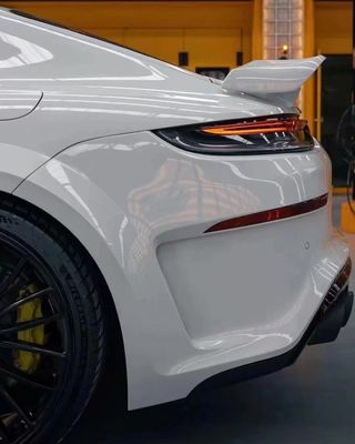 Auto Parts for Porsche Palamela 971 Spoiler Palamela 971 Diperbarui dengan Spoiler Serat Karbon Gaya Techart