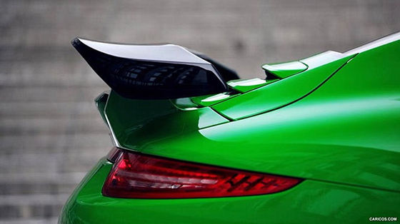 Auto Parts for Porsche 911 991.1 Spoiler 911 991.1 Upgraded Techart Style Spoiler Serat Karbon