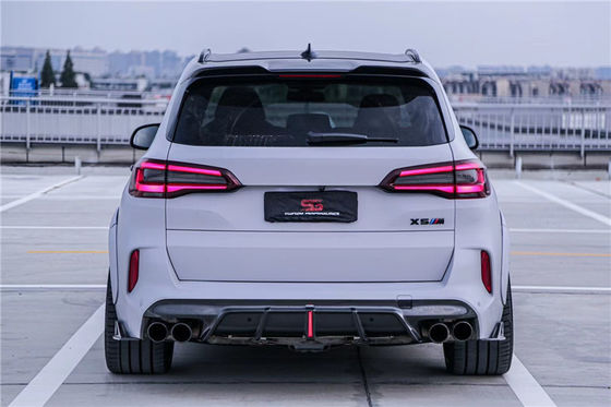 Auto Parts Carbon Fiber Body Kit untuk BMW X5M X5M Carbon Fiber Hood X5M Bagian Depan Sekop Diffuser Spoiler X5M Wide Body Kit