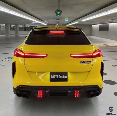 Auto Parts for BMW X6M F96 Carbon Fiber Body Kit X6M F96 Upgraded LARTE Design Style Front Shovel Diffuser Spoiler Body Kit