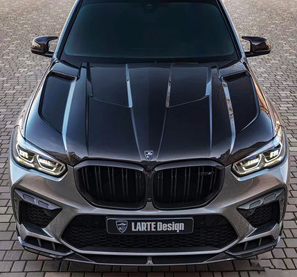 Auto Parts for BMW X5M F95 Carbon Fiber Body Kit X5M F95 Upgraded LD-style Front Shovel Diffuser Spoiler Body Kit