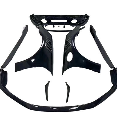 untuk Porsche 992 Karbon fiber Body Kit 992 Karbon fiber lip depan diffuser sisi rok spoiler fender hood
