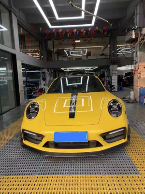 untuk Porsche 992 Karbon fiber Body Kit 992 Karbon fiber lip depan diffuser sisi rok spoiler fender hood