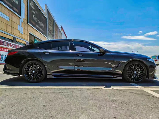 Auto Parts for BMW 8 Series G14 G15 G16 840i Carbon Fiber Body Kit 840i Carbon Fiber Front Scoop Diffused Spoiler Side Skirt
