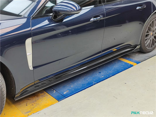 Untuk Porsche Palamela 971 Carbon Fiber Body Kit Paramela 971 Carbon Fiber Front Lip Diffuser Spoiler Side Skirt Body Kit