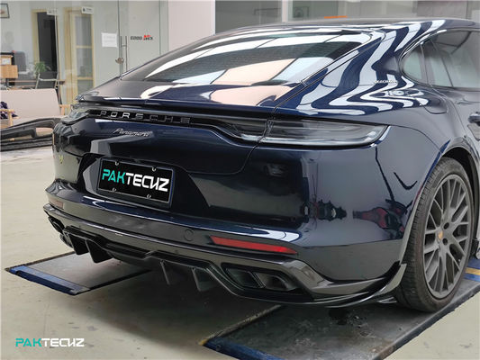 Untuk Porsche Palamela 971 Carbon Fiber Body Kit Paramela 971 Carbon Fiber Front Lip Diffuser Spoiler Side Skirt Body Kit