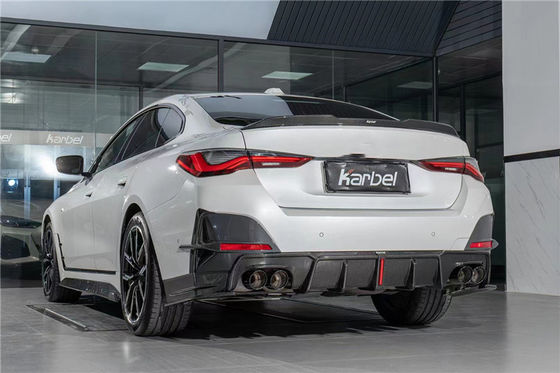 Auto Parts Carbon Fiber Body Kit untuk BMW 4 Series G26 G26 Four-door front Shovel Side Skirt Diffuser Spoiler Body Kit