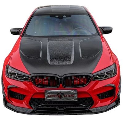 Auto Parts Carbon Fiber Body Kit untuk BMW M5 F90 M5 F90 Carbon Fiber Front Shovel Diffuser Spoiler Side Skirt Hood Body Kit
