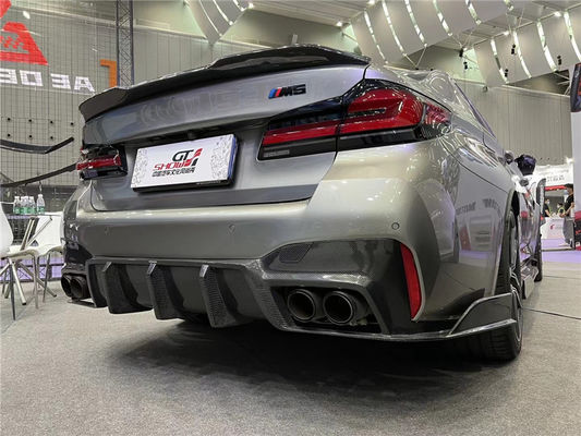 Auto Parts Carbon Fiber Body Kit untuk BMW M5 F90 M5 F90 Carbon Fiber Front Shovel Diffuser Spoiler Side Skirt Hood Body Kit