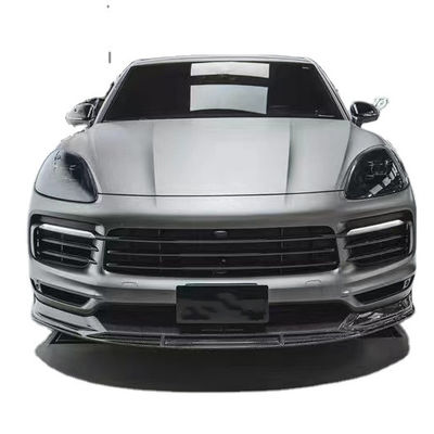 Untuk Porsche Cayenne Coupe Carbon Fiber Body Kit Cayenne Coupe Upgraded FD-style Carbon Fiber Front Lip Diffuser Body Kit