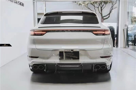 Untuk Porsche Cayenne Coupe Carbon Fiber Body Kit Cayenne Coupe Upgraded FD-style Carbon Fiber Front Lip Diffuser Body Kit