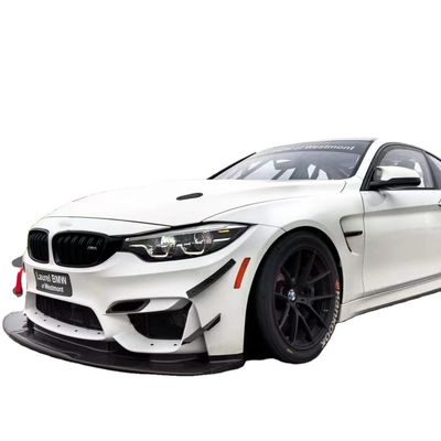 Untuk BMW M3 M4 F80F82 Carbon Fiber Body Kit M3 M4 F80F82 Upgraded Carbon Fiber Front Lip Front Spoiler