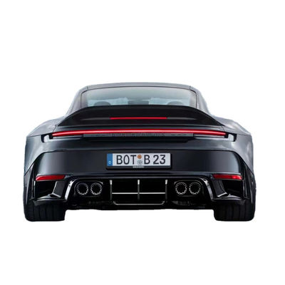 Untuk Porsche 992 Carbon Fiber Spoiler 992 Upgraded BS Style Carbon Fiber Spoiler Tail Fin