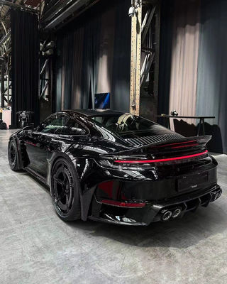 Untuk Porsche 992 Carbon Fiber Spoiler 992 Upgraded BS Style Carbon Fiber Spoiler Tail Fin