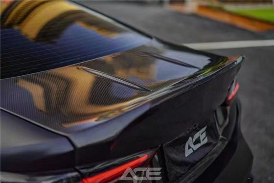 untuk BMW M3 M4 Penutup belakang serat karbon M3 M4 gaya CSL penutup batang serat karbon kering penutup belakang penutup belakang