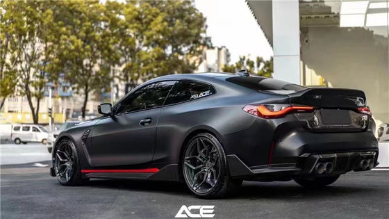 untuk BMW M3 M4 Penutup belakang serat karbon M3 M4 gaya CSL penutup batang serat karbon kering penutup belakang penutup belakang