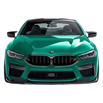 Untuk BMW M8 Karbon Fiber Body Kit M8 Upgraded Vors Style Karbon Fiber Front Lip Diffuser Spoiler Side Skirt Body Kit