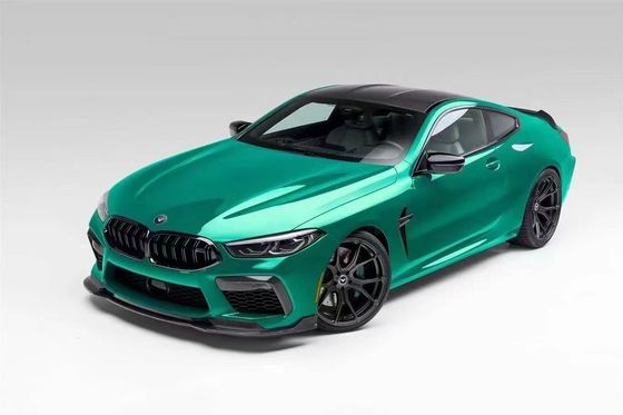 Untuk BMW M8 Karbon Fiber Body Kit M8 Upgraded Vors Style Karbon Fiber Front Lip Diffuser Spoiler Side Skirt Body Kit