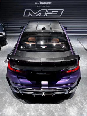 Untuk BMW G80 G82 M3 M4 Spoiler Serat Karbon G80 G82 M3 M4 Upgraded Darwin StyleSpoiler Ekor Serat Karbon