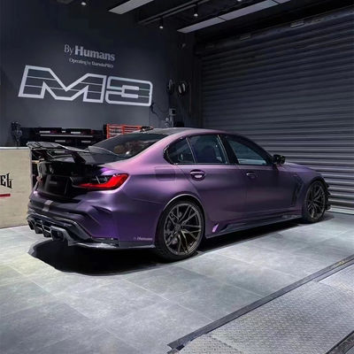 Untuk BMW G80 G82 M3 M4 Spoiler Serat Karbon G80 G82 M3 M4 Upgraded Darwin StyleSpoiler Ekor Serat Karbon