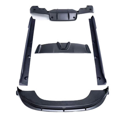 Mancan Porsche Body Kit Disesuaikan Warna Front Lip Diffuser 2022+
